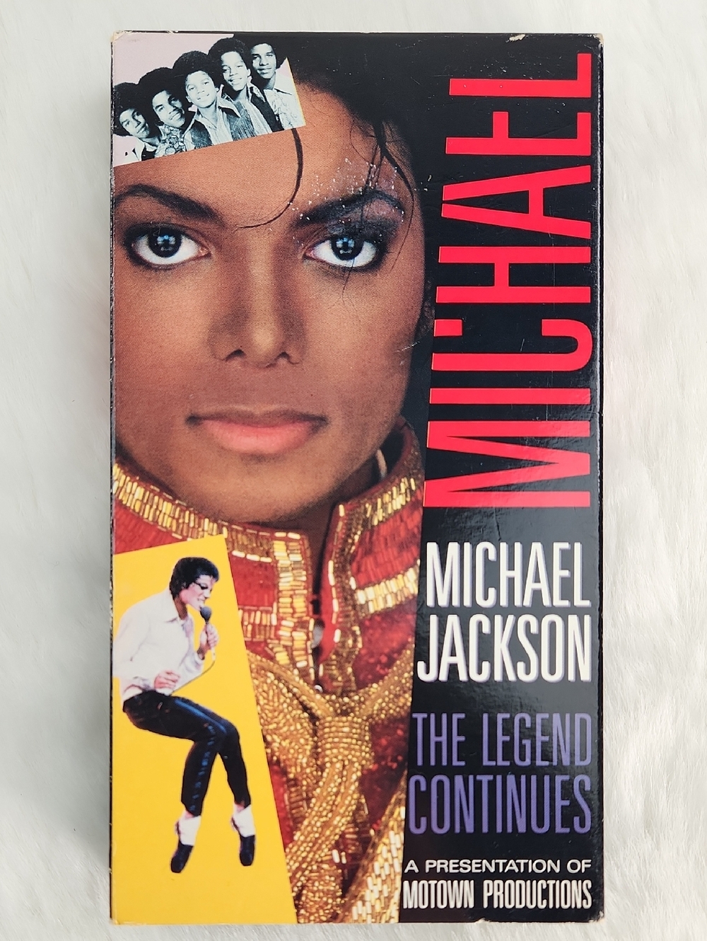 MICHAEL JACKSON, The Legend Continues HI-FI VHS, 1988 RARE Fan Find